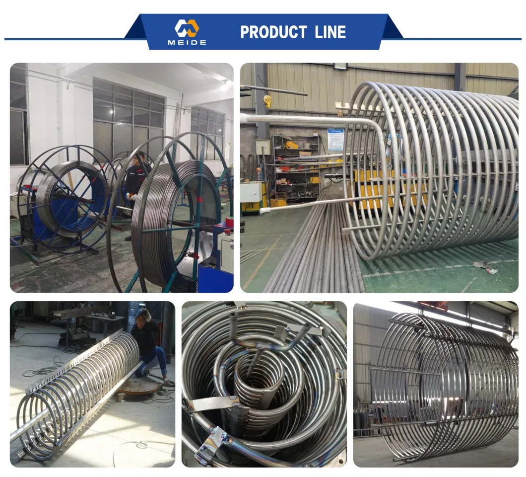 Titanium Coil Supplier/Optimal Titanium Coil for Seawater Heat Exchanger Evaporators