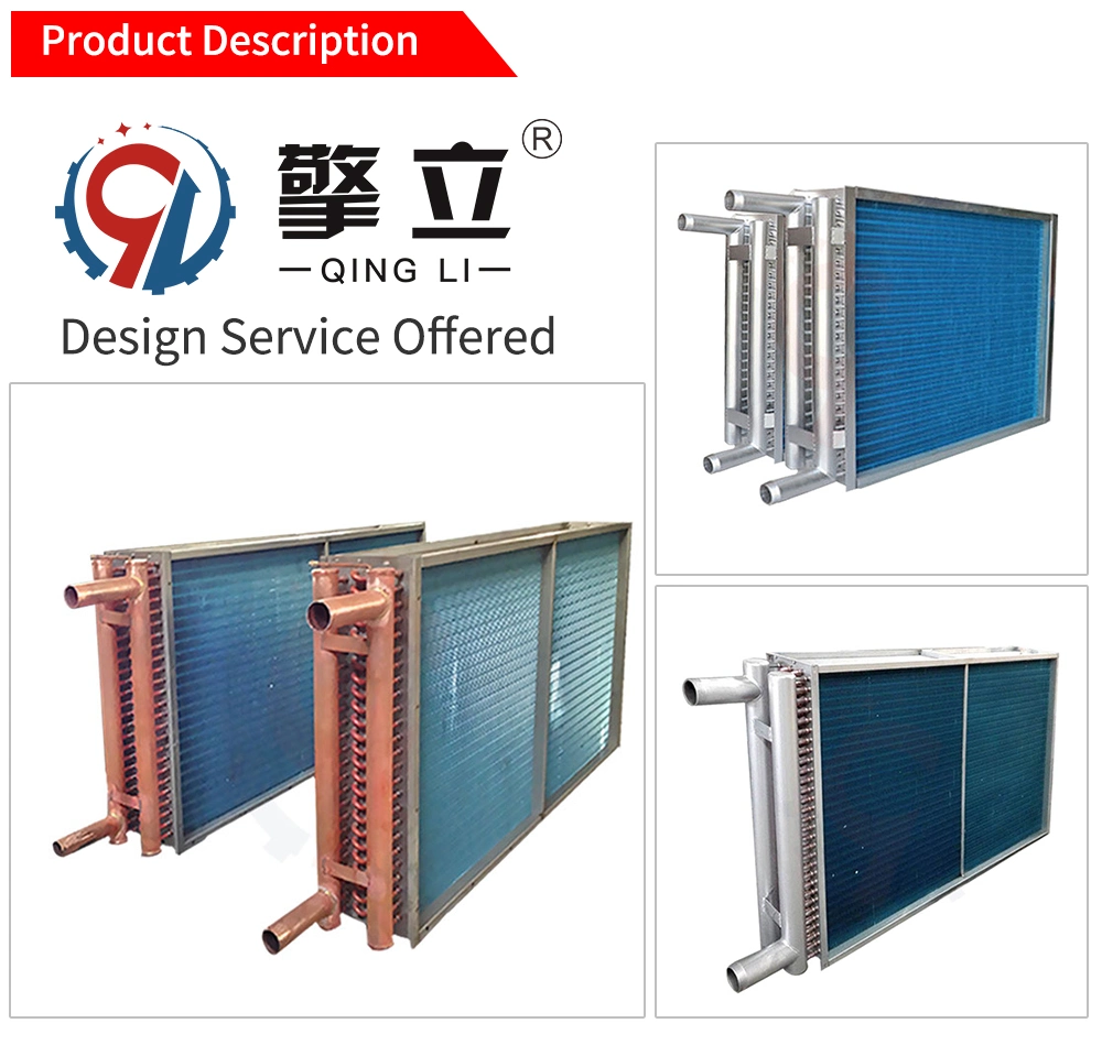 Split AC Cold Water Condenser Coil Evaporator